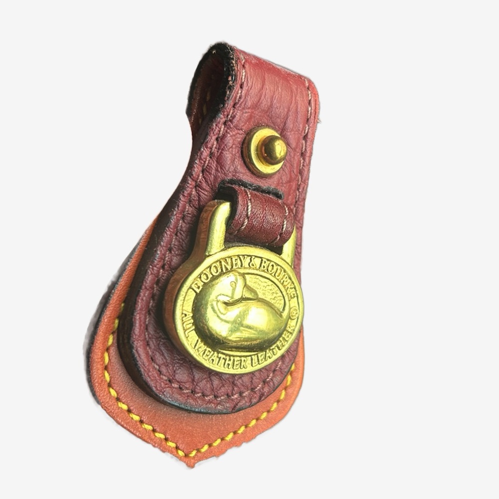 Dooney & Bourke Vintage leather keyring